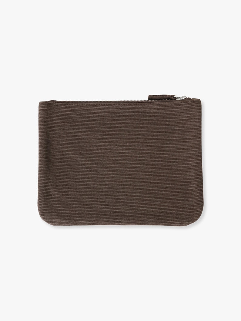 Color Canvas Logo Pouch（L） 詳細画像 dark brown 1