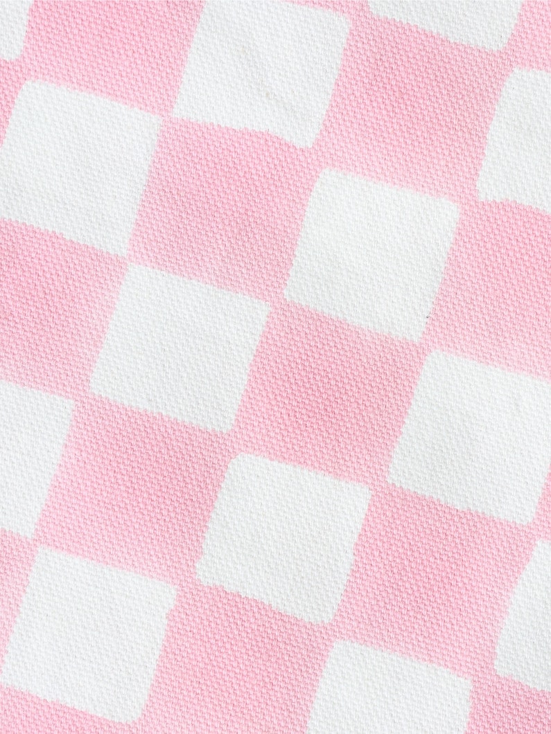 Candy Pink Checked Disco Pants 詳細画像 pink 3