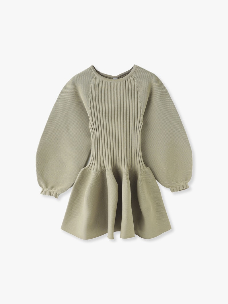 Pottery Long Puff Sleeve Flare Top 詳細画像 beige