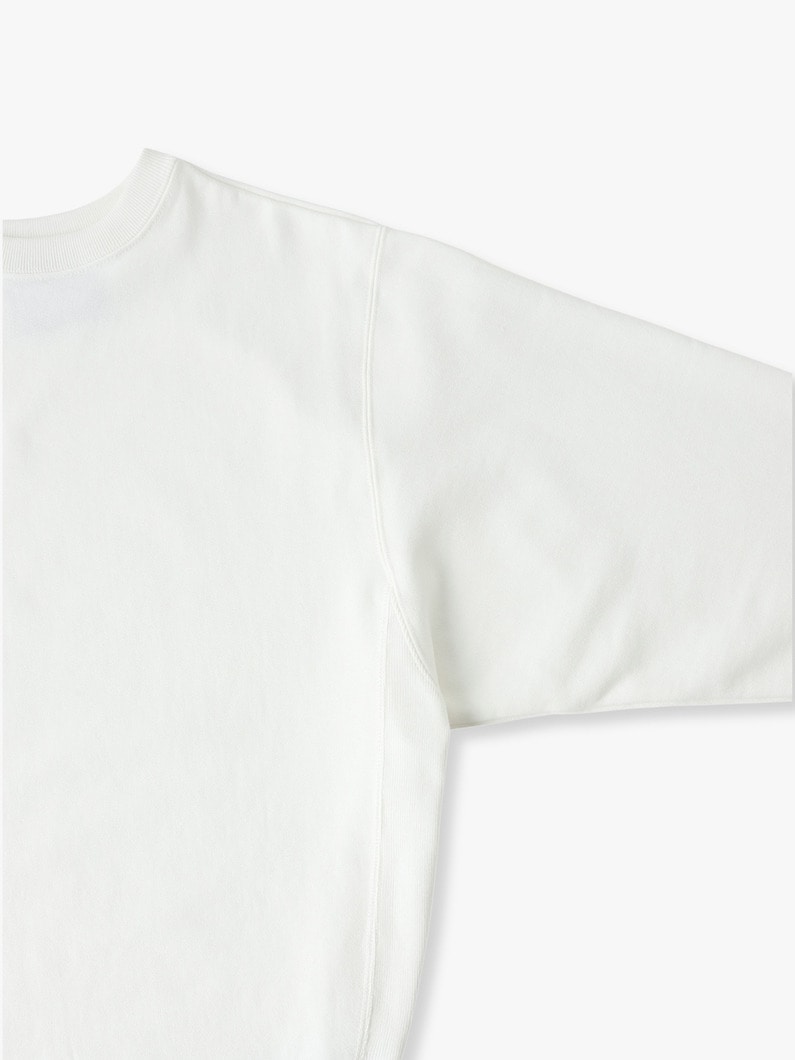 Cutoff Sweat Shirt 詳細画像 white 2