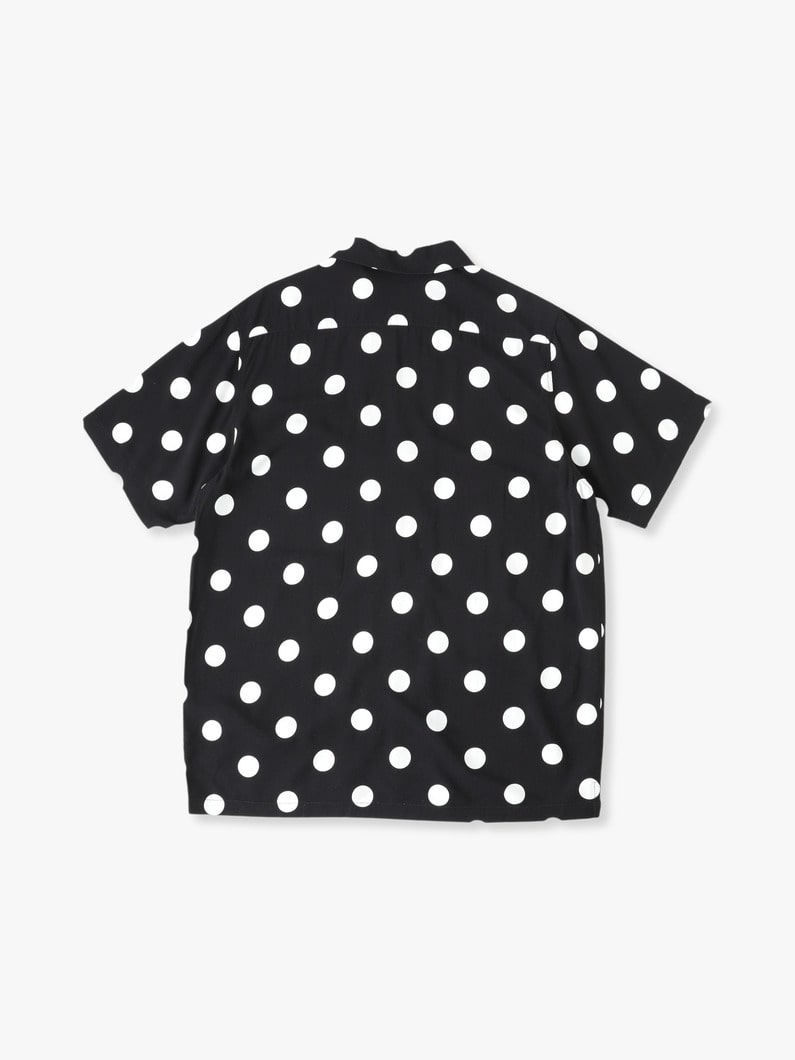 Polka Dot Friday Short Sleeve Shirt 詳細画像 black 1