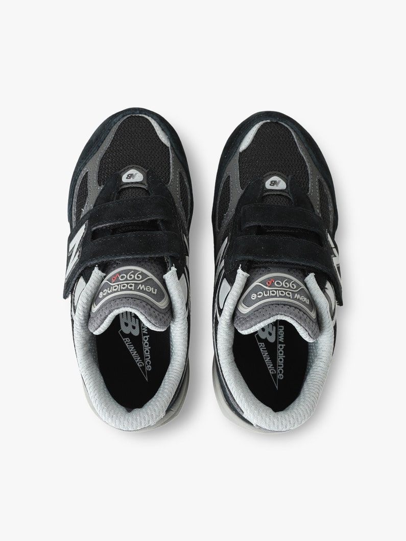 IV990 BK6 Sneakers (17-19cm) 詳細画像 black 4