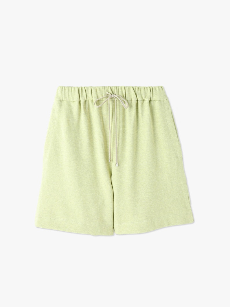 Melange Color Mini Short Pants 詳細画像 light green