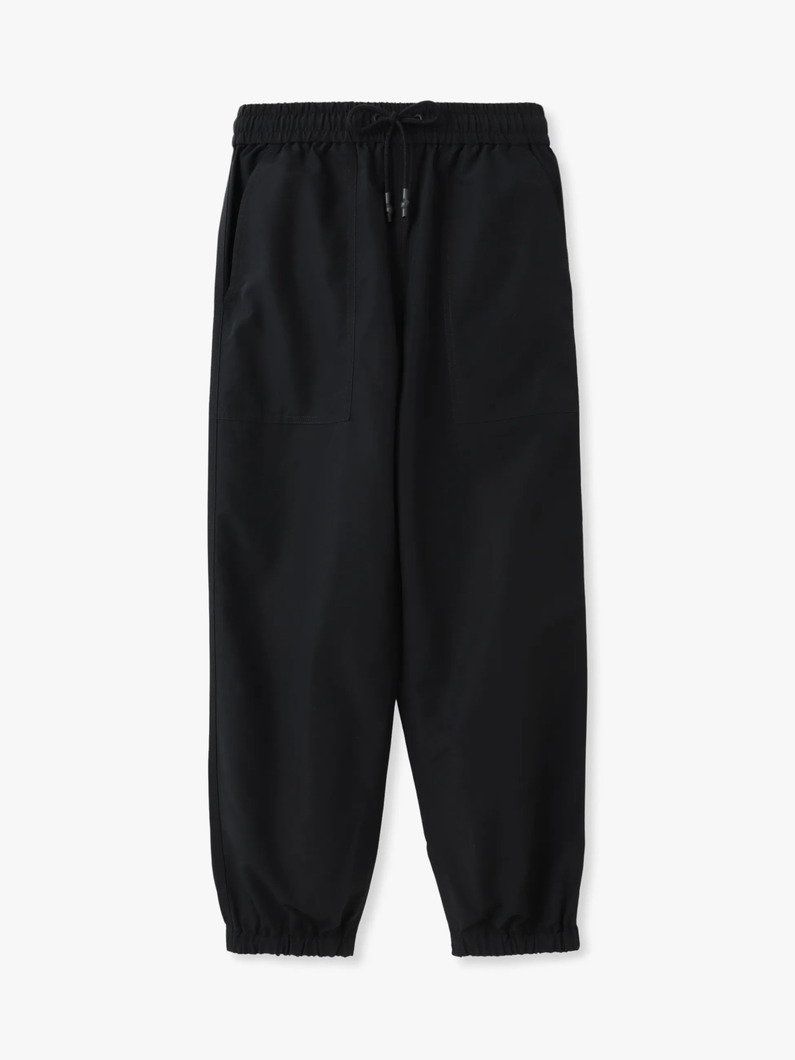 コットンナイロン ワークパンツ（ブラック/ネイビー） 詳細画像 black 1