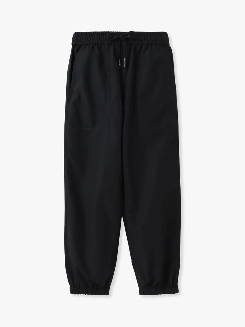 コットンナイロン ワークパンツ（ブラック/ネイビー） 詳細画像 black 3