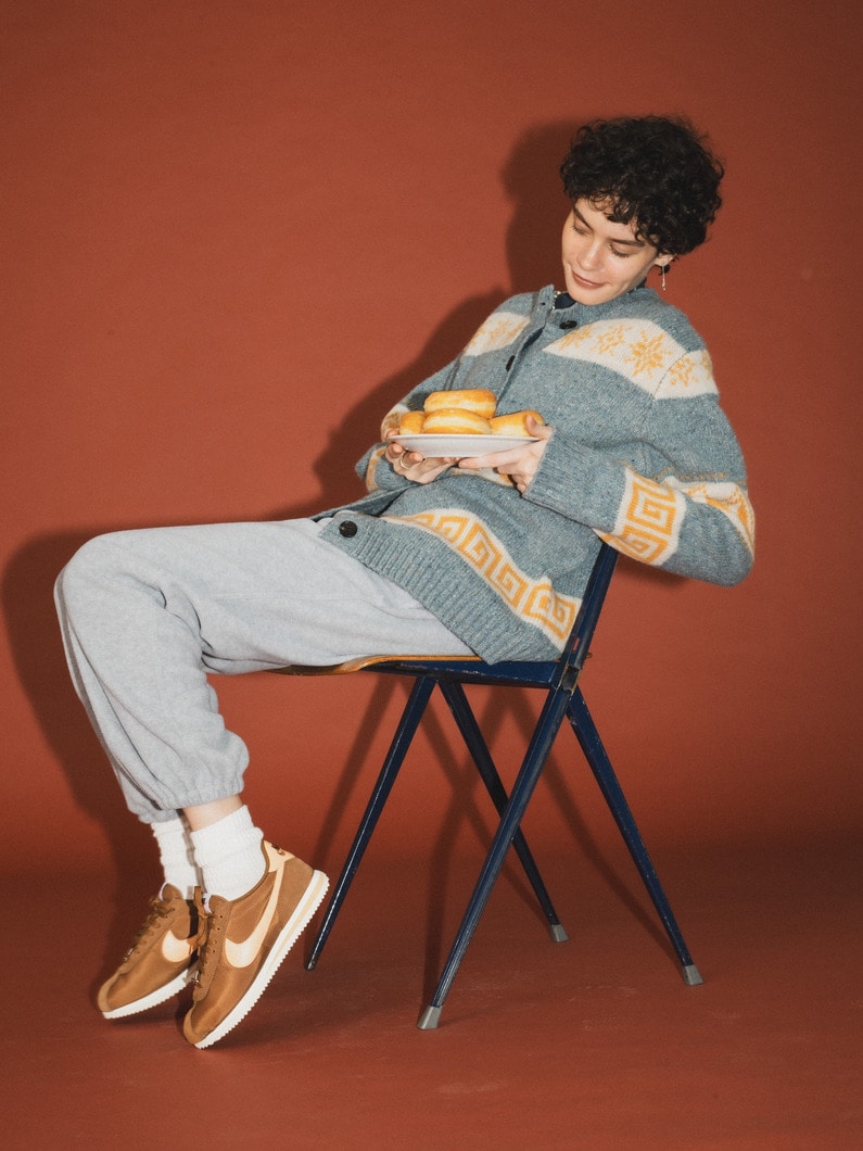 フリースパンツ（ブラック/チャコールグレー/ライトグレー） 詳細画像 light gray 2