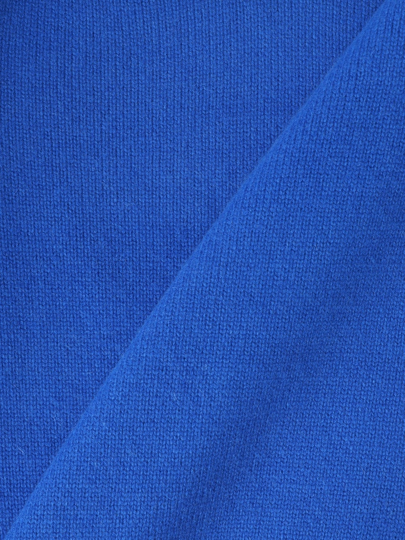 ローゲージ カシミア ニット プルオーバー 詳細画像 blue 3