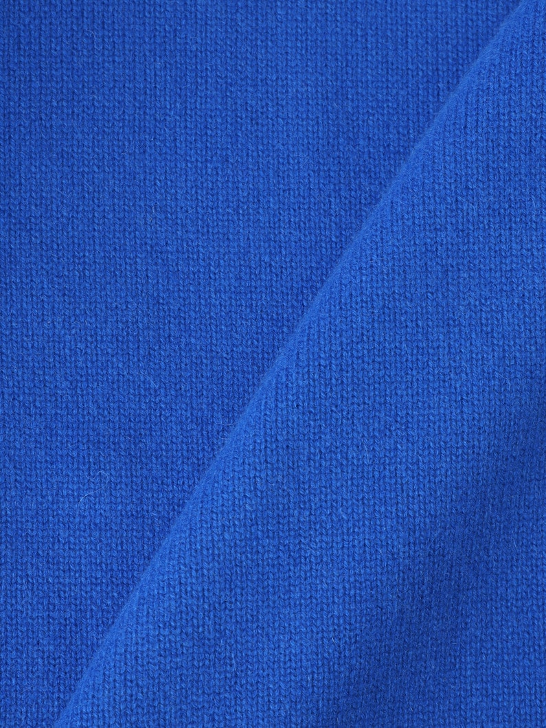 ローゲージ カシミア  タートルネックプルオーバー 詳細画像 blue 3