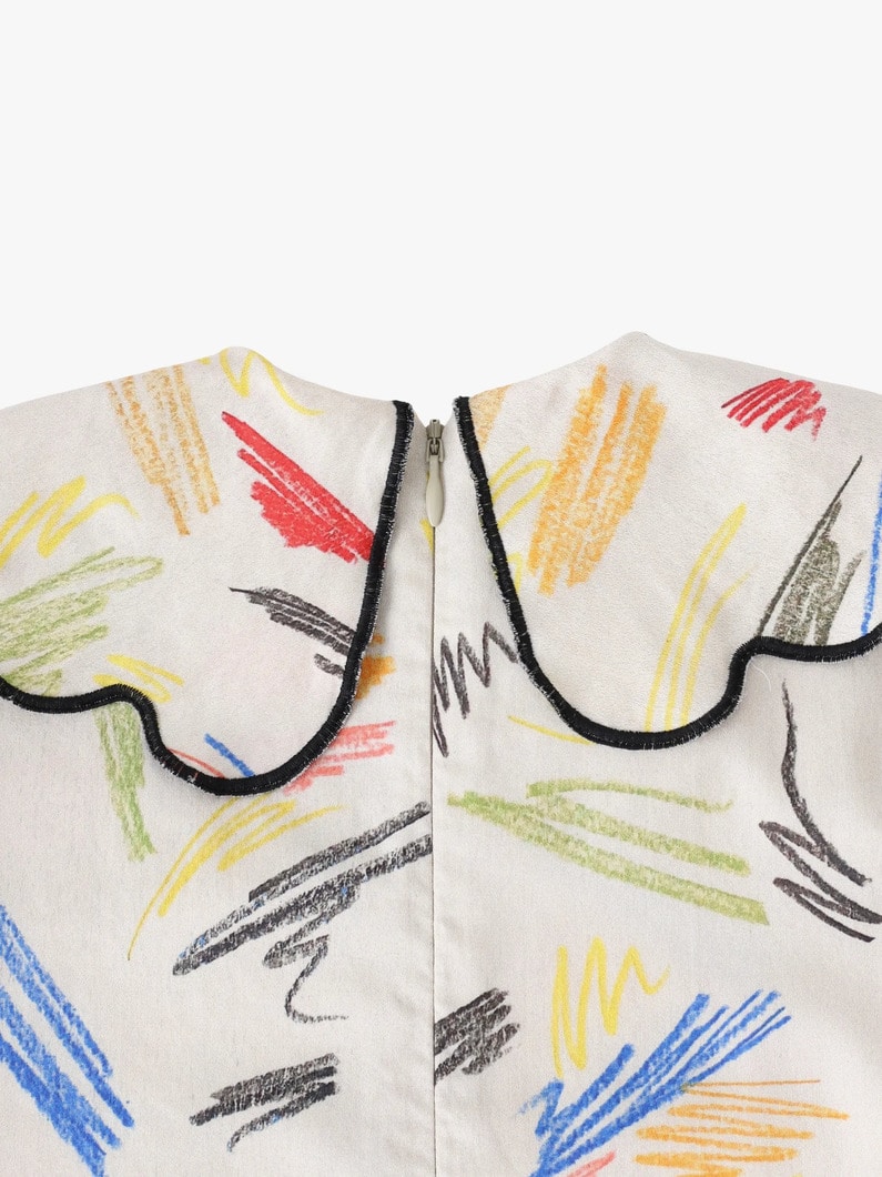 リリタ リシコ ドレス（2-8Y） 詳細画像 off white 4