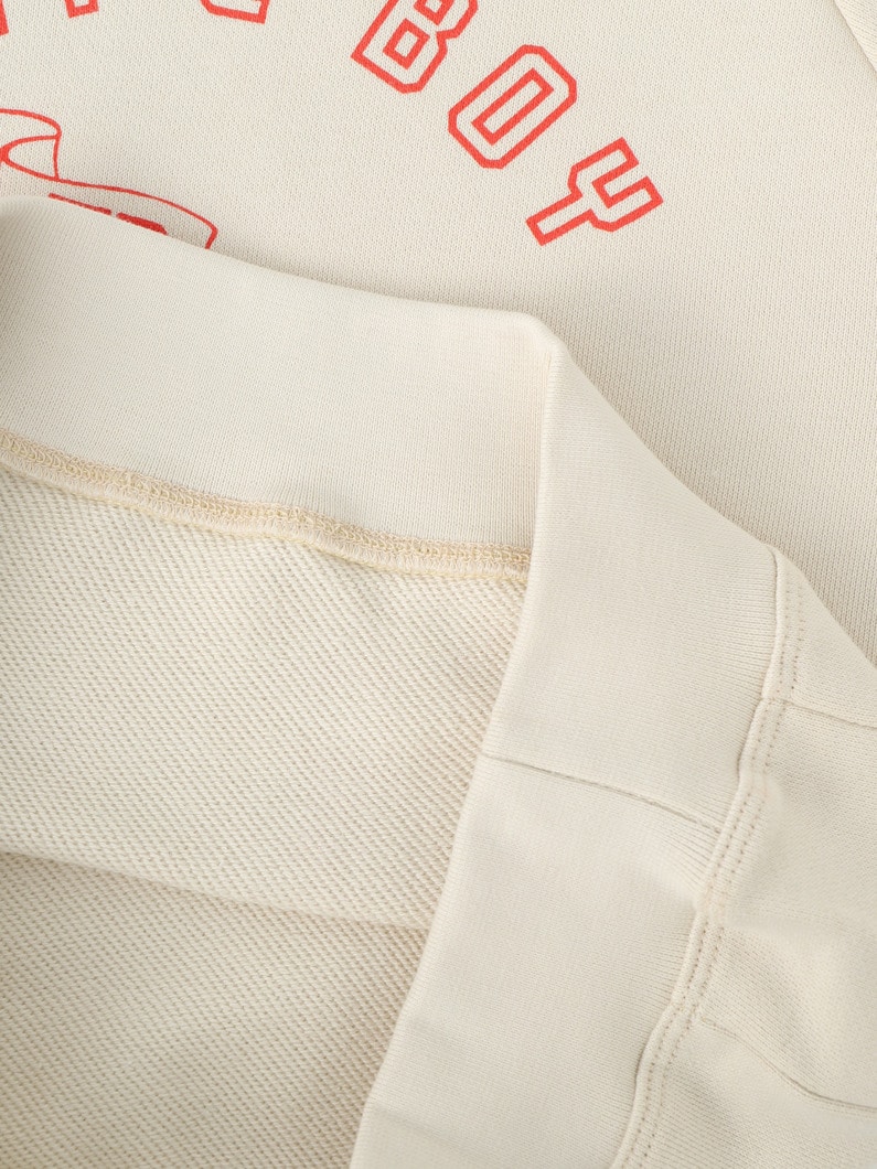 グラフィック スウェットシャツ（オフホワイト/4-10Y） 詳細画像 off white 3