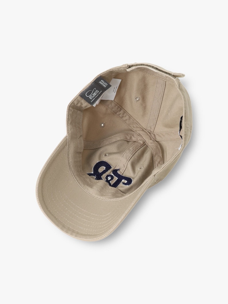 コットン ロゴ キャップ（ベージュ） 詳細画像 beige 3