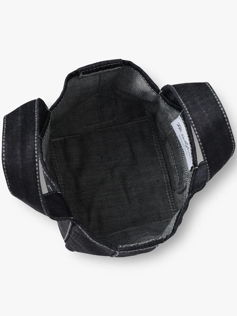 オーガニックデニム スクエアトートバッグ（S） 詳細画像 indigo 3