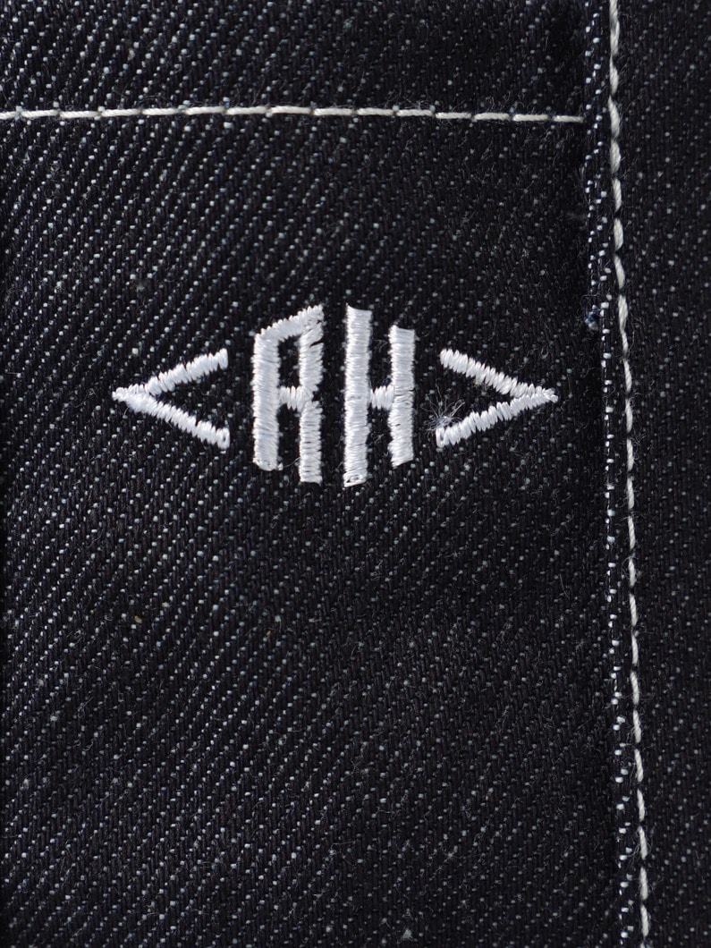 オーガニックデニム スクエアトートバッグ（S） 詳細画像 indigo 4