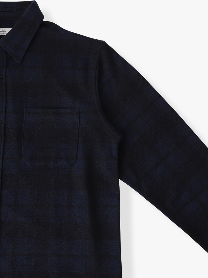 スーパーソフト ニット シャツ 詳細画像 navy 2