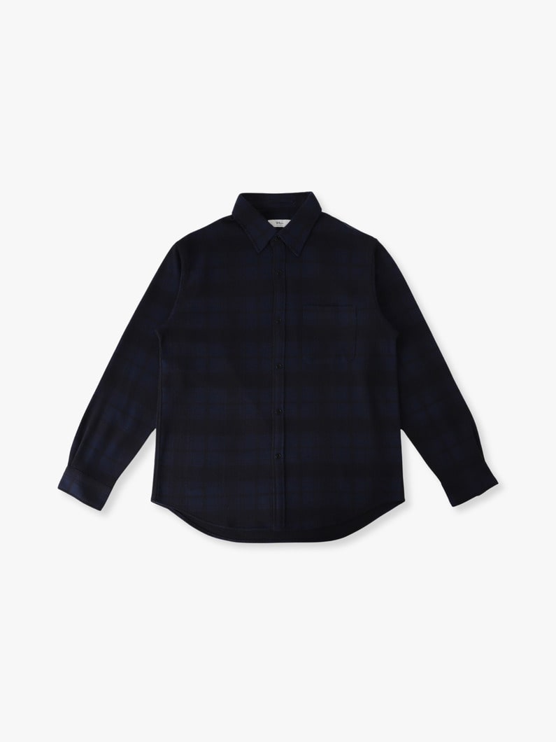スーパーソフト ニット シャツ 詳細画像 navy 4