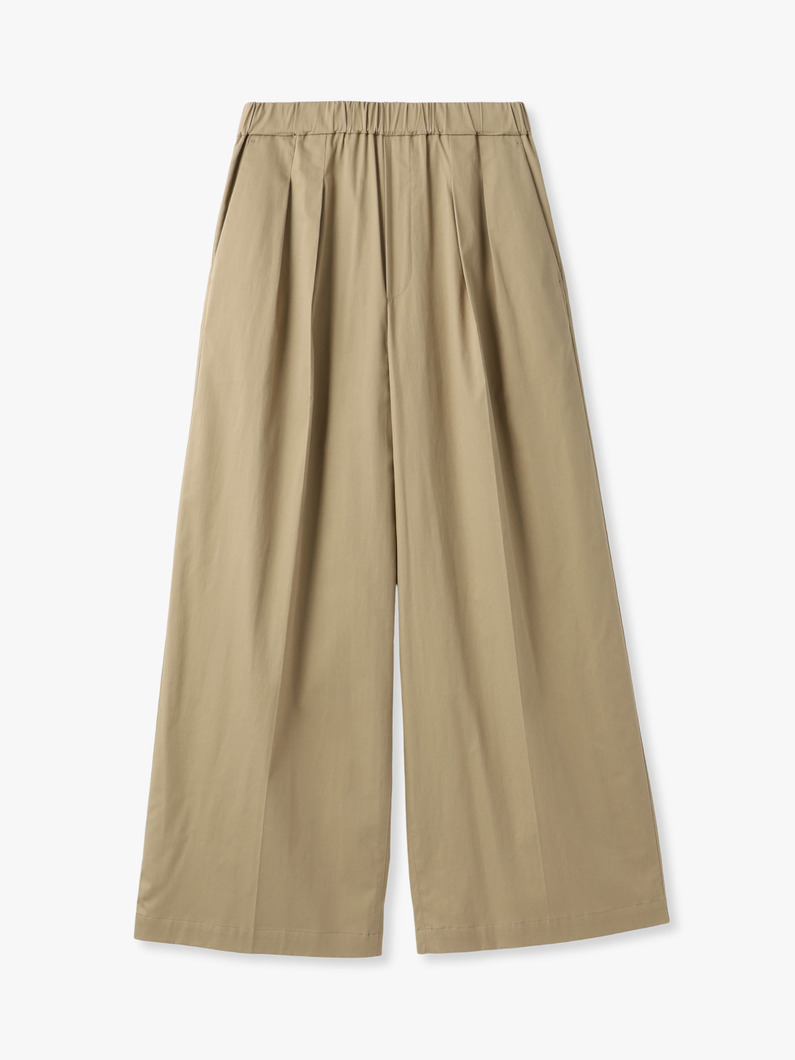 タック イージーパンツ（キャメル/ネイビー） 詳細画像 camel 6