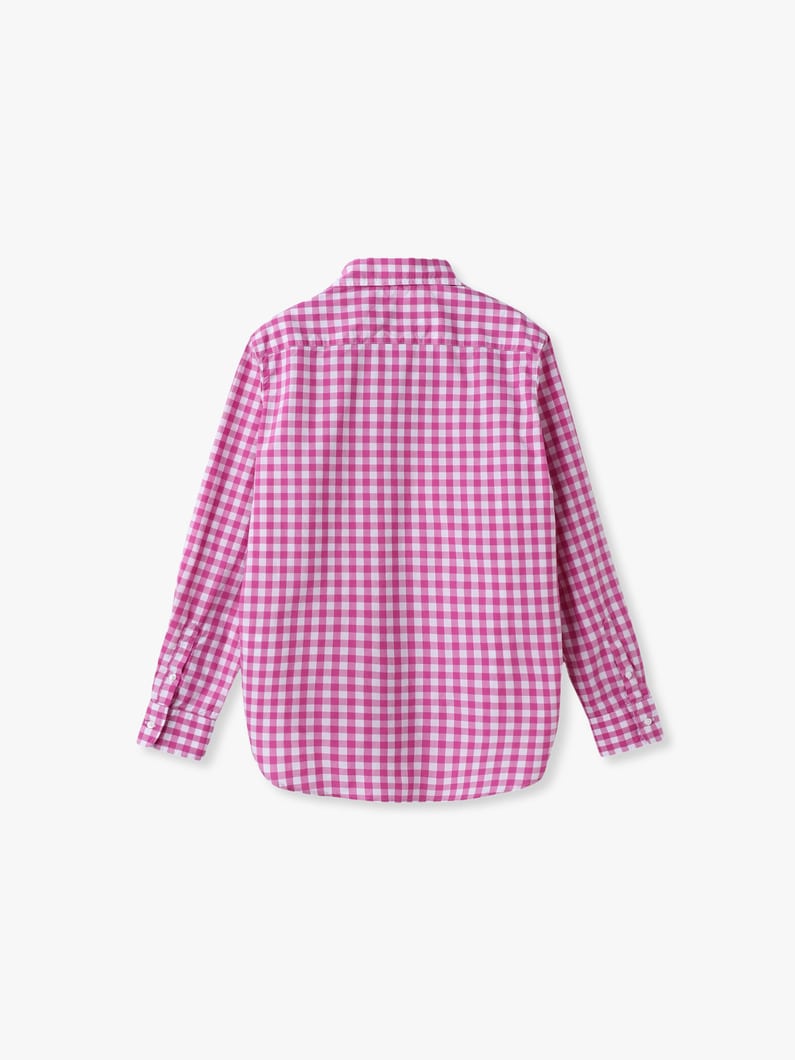 アイリーン ギンガムチェック シャツ（ピンク） 詳細画像 pink 1