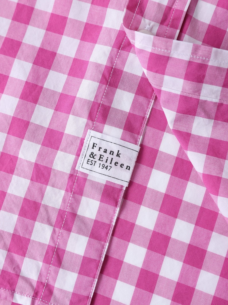 アイリーン ギンガムチェック シャツ（ピンク） 詳細画像 pink 3