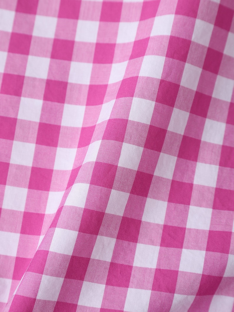 アイリーン ギンガムチェック シャツ（ピンク） 詳細画像 pink 4