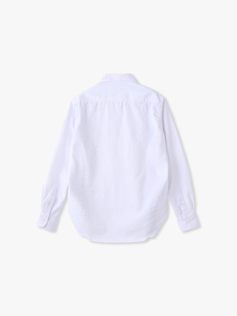 アイリーン フェイマス デニムシャツ（ホワイト/ブラック） 詳細画像 white 1