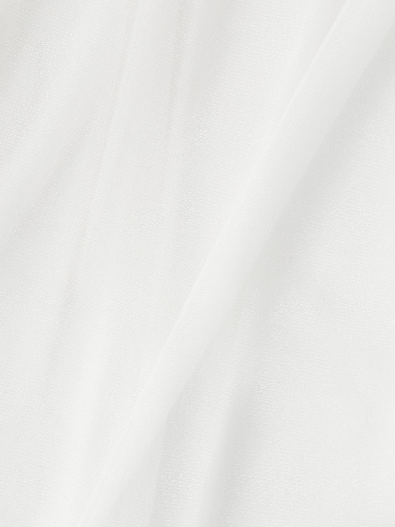 カスケーズ ルーセント スタンドカラー シャツ 詳細画像 white 3