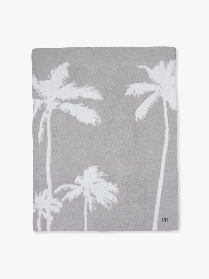 Palm Tree Blanket 詳細画像 light gray 2