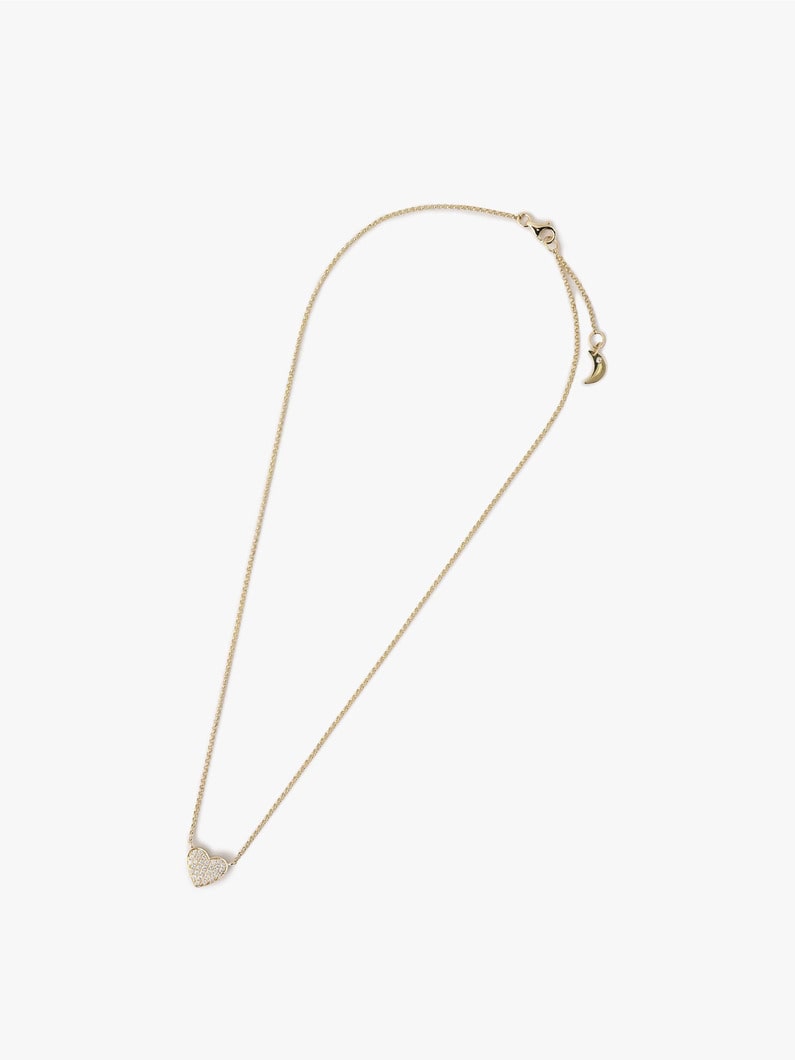 Ti’amo Double Side Heart Necklace 詳細画像 yellow gold 5