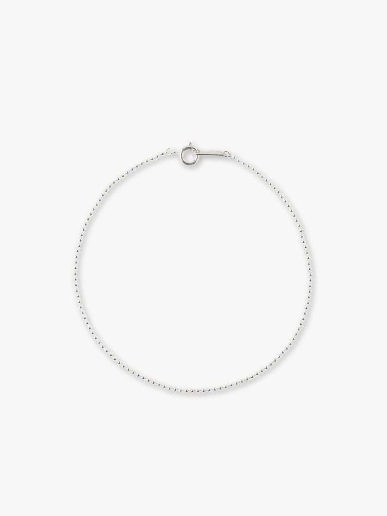 Small Silver Ball Chain Bracelet（Men） 詳細画像 silver 1