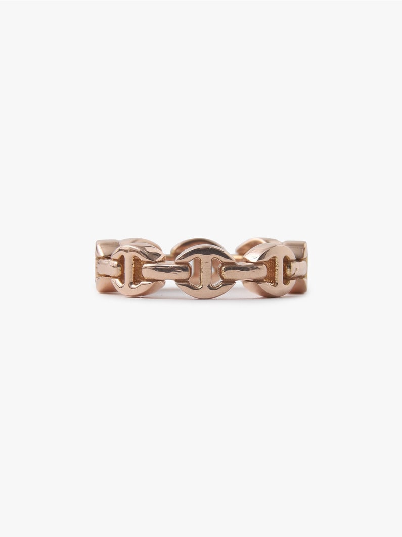 Dame Tri-Link Ring (Rose Gold / Yellow Gold) 詳細画像 yellow gold 2
