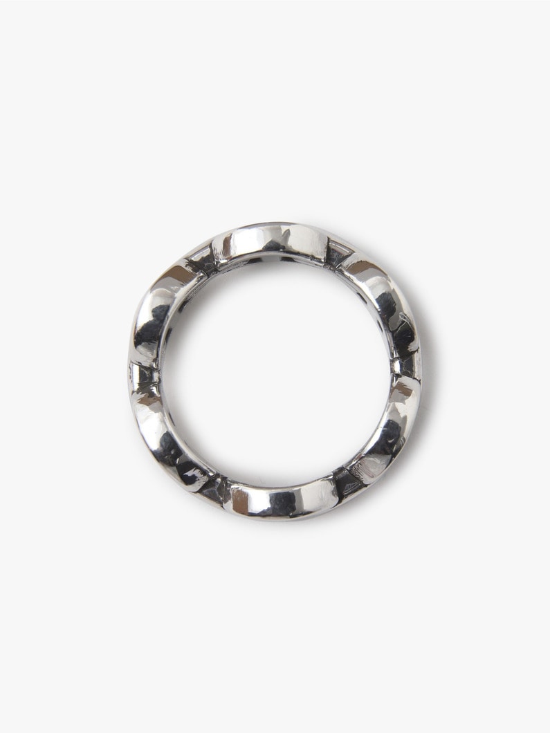 Brute Classic Tri-Link Ring 詳細画像 silver 1
