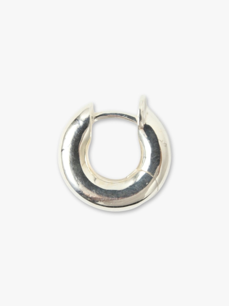 Mini Macro Hoop Silver Single Pierced Earring 詳細画像 other 3