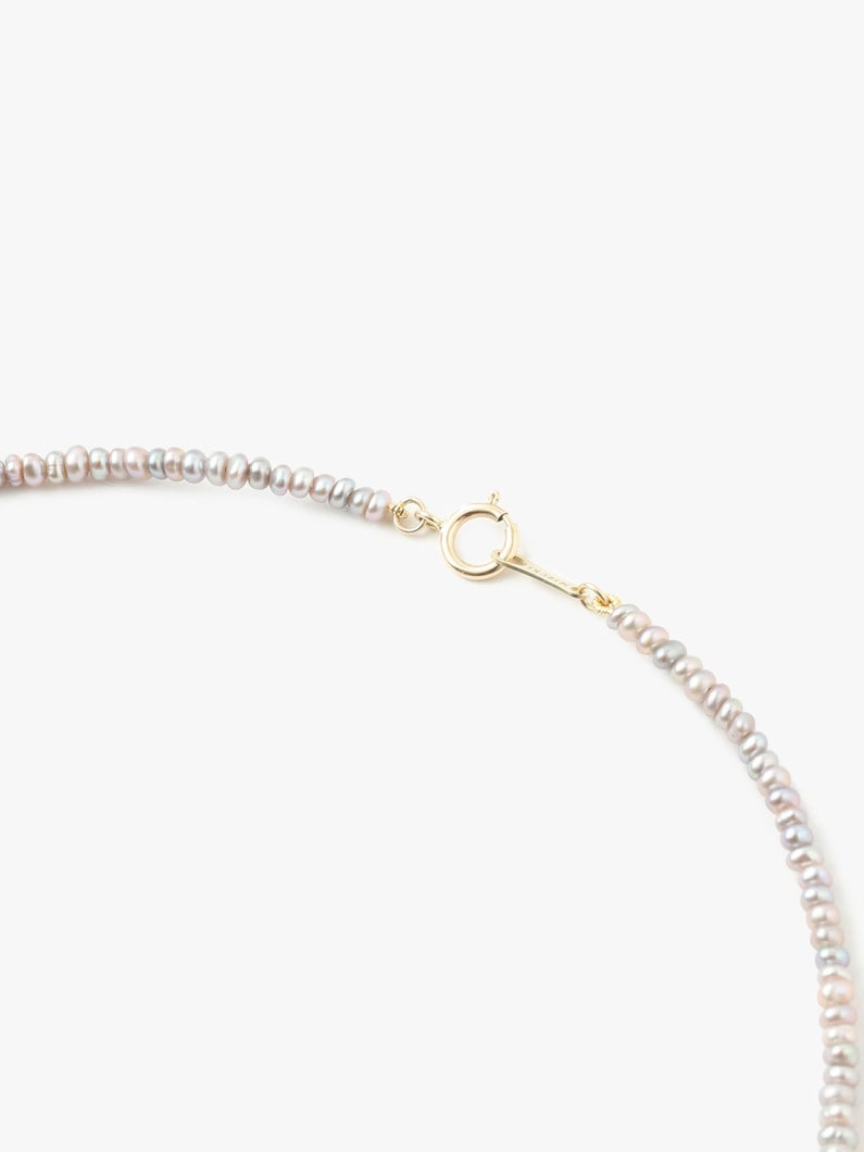 14kt Dancing Gray Freshwater Pearl Necklace 詳細画像 other 5