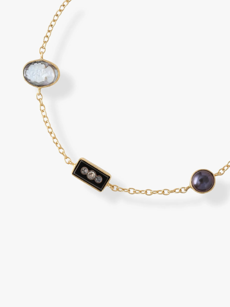 ミニチャーム ブレスレット 詳細画像 black 1