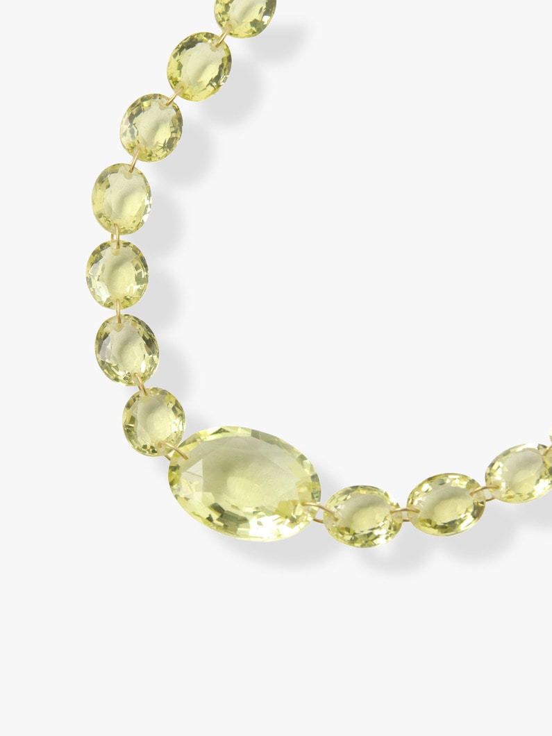 Salome Necklace (Lemon quartz) 詳細画像 gold 2