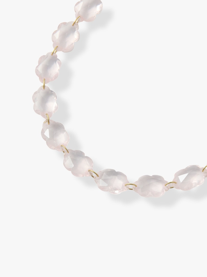 Heaven Necklace (rose quartz) 詳細画像 gold 1