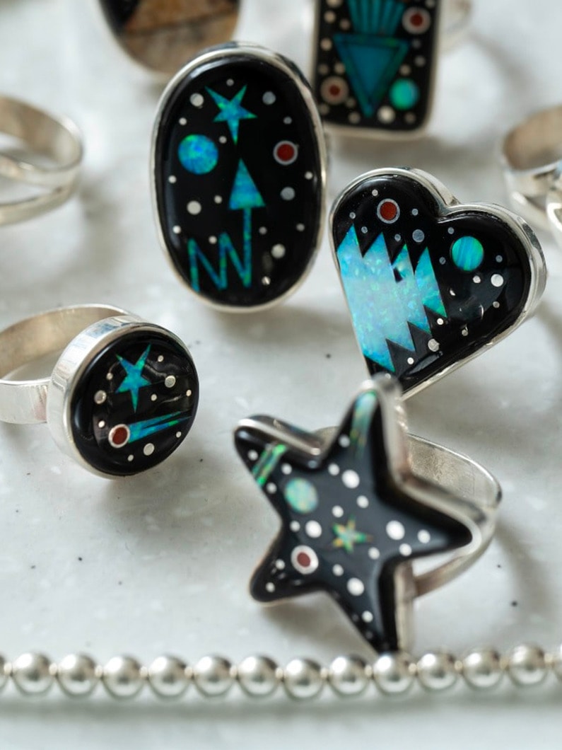 ナイトセレモニー スター リング 詳細画像 black 4