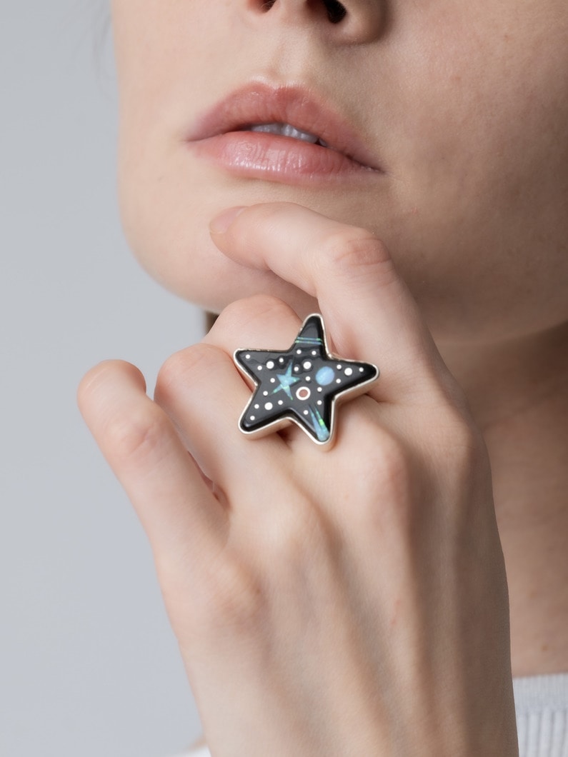 ナイトセレモニー スター リング 詳細画像 black 1