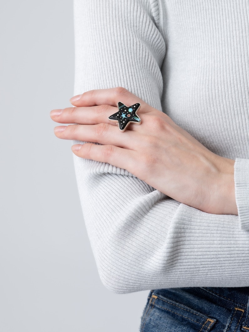 ナイトセレモニー スター リング 詳細画像 black 3