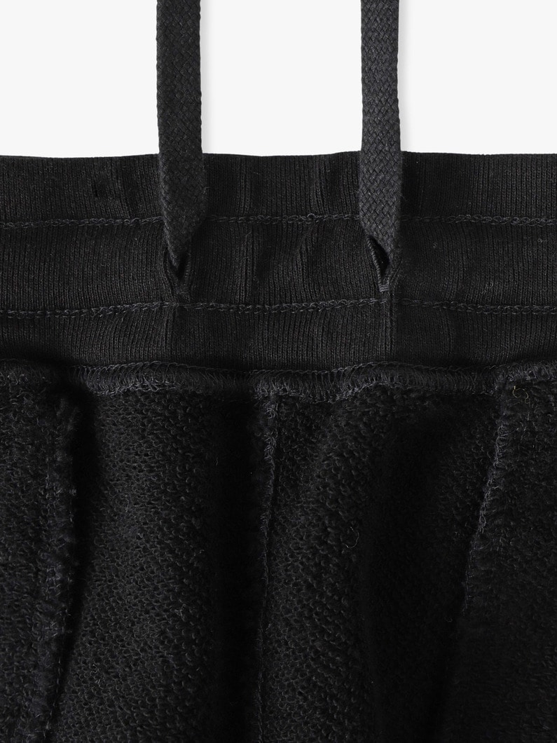 オーガニックコットン クラシック フレンチテリー スウェットパンツ 詳細画像 black 3