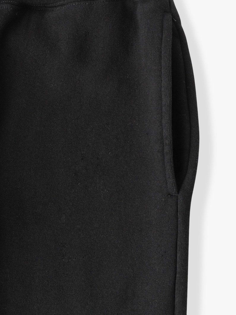 オーガニックコットン クラシック フレンチテリー スウェットパンツ 詳細画像 black 4