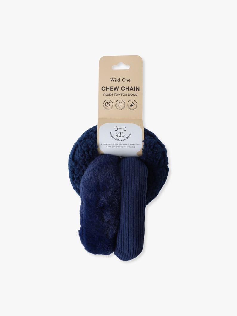 チュウチェーン（ドッグトイ） 詳細画像 navy 1
