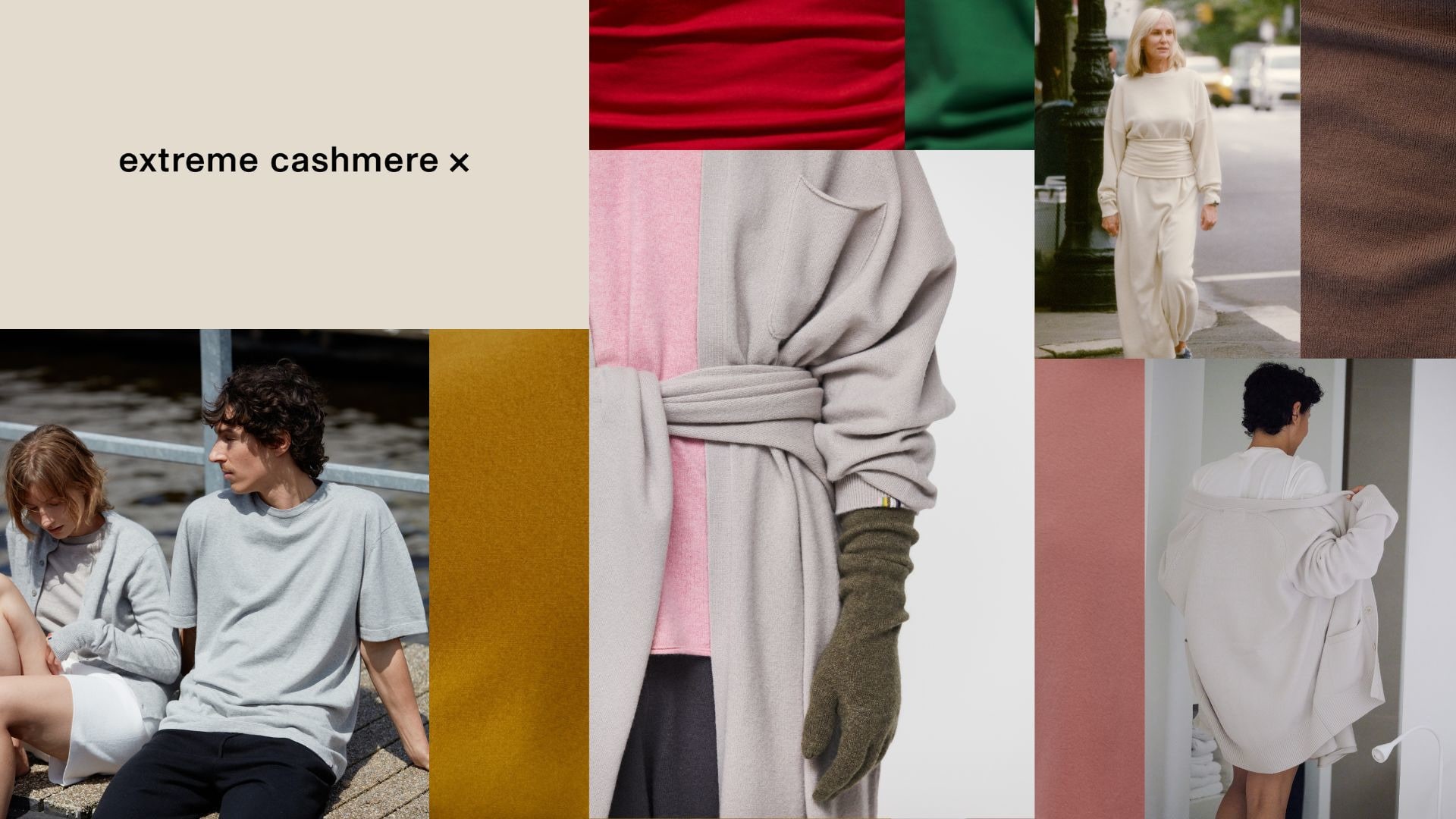 extreme cashmere 24FW Collection New Launch & Special pop up store 