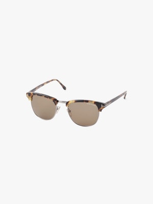Sunglasses (FT0248) 詳細画像 brown pattern