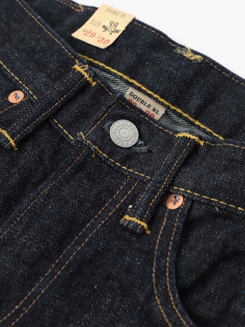 Slim Fit 5 Pocket Denim Pants(indigo) 詳細画像 indigo 5