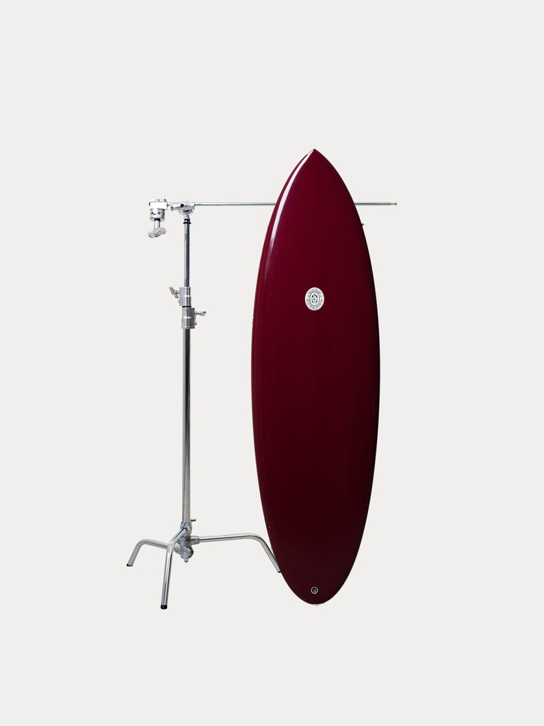 Surfboard Twin+1 5’10  詳細画像 burgundy 1