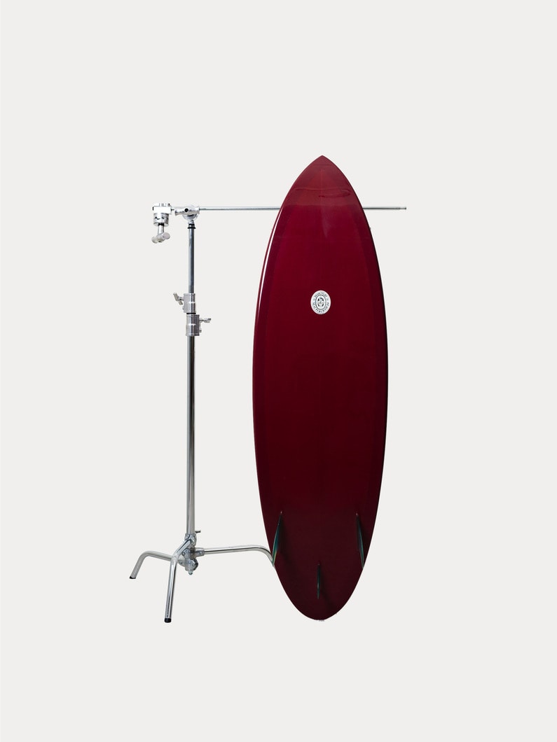 Surfboard Twin+1 5’10  詳細画像 burgundy 2