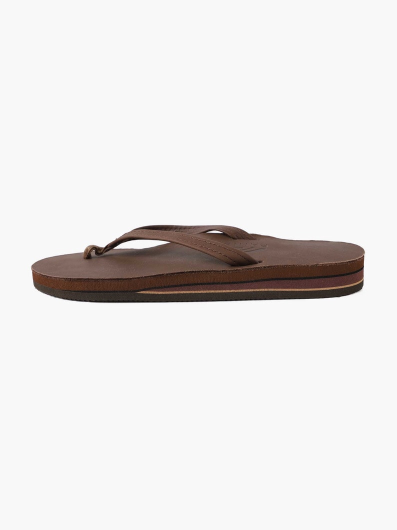 Double Layer Classic Narrow Sandals(women) 詳細画像 brown 2