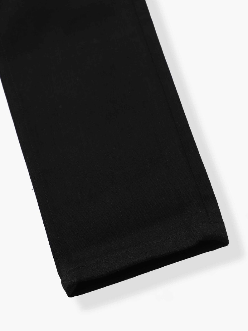 Petite New Standard Rigid Black Denim Pants  詳細画像 black 6