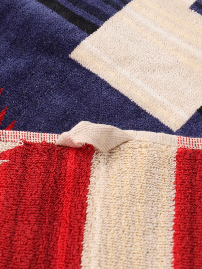 Towel Blanket (Red&Navy) 詳細画像 other 5