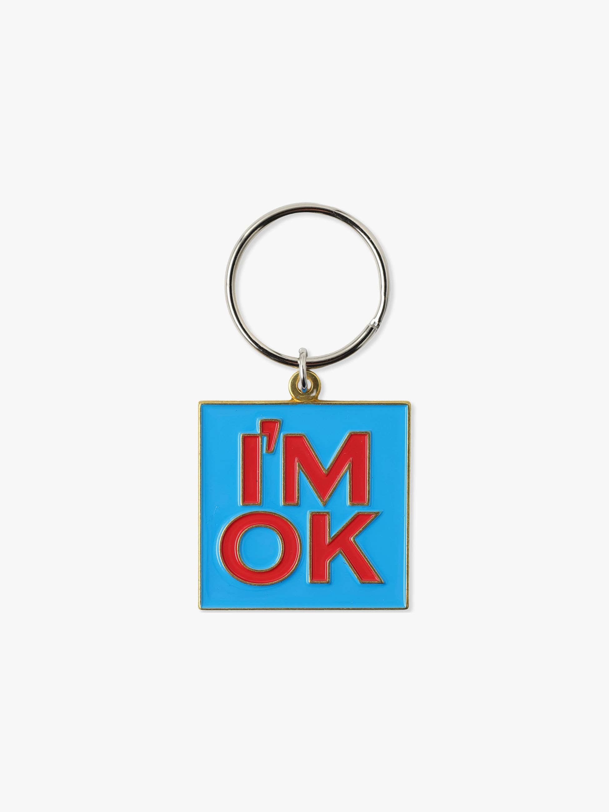 Logo Key Chain｜I'M OK(アイムオーケー)｜Ron Herman